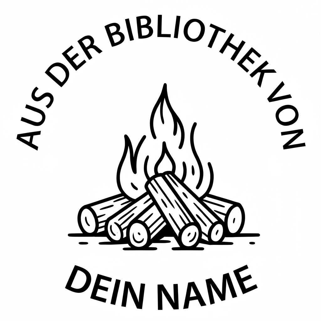 Personalisierter Prägestempel für Bücher