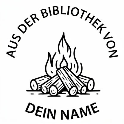 Personalisierter Prägestempel für Bücher